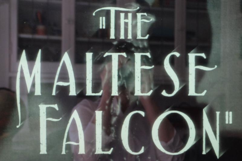 The Maltese Falcon title screen