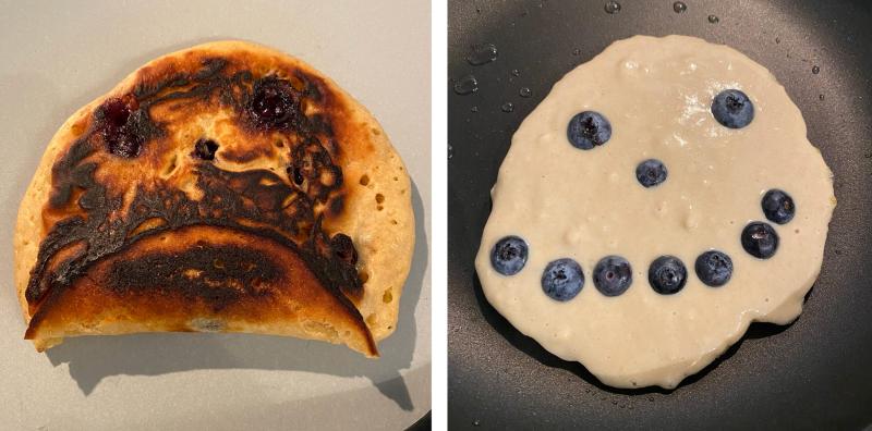 Don't Let A Bad Pancake Get You Down. Keep Hope Alive! Try Again!